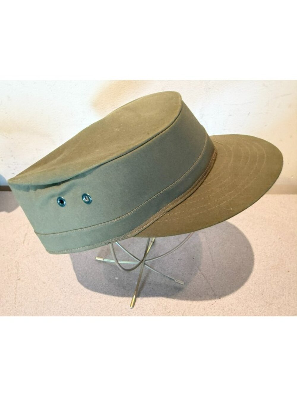 1950s US Army 'Jump Up' Ridgeway Stiffened Fatigue Cap